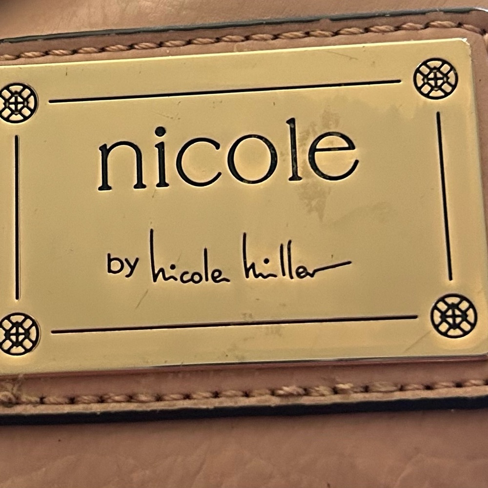 NICOLE MILLER PINK DESIGNER HAND BAG